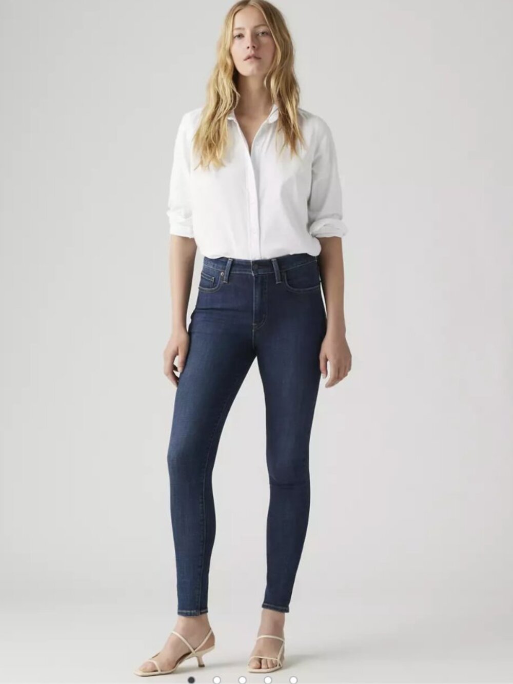 Levi's 721 High Rise Skinny Women's Jeans Dark Wash Size 31